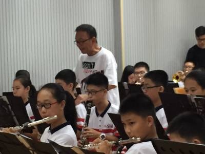 雅马哈示范乐团茂名第九小学管乐团大师班活动成功举办
