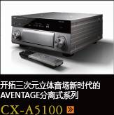 3次元立体音場の新世紀を拓くAVENTAGEセパレートシリーズ CX-A5100