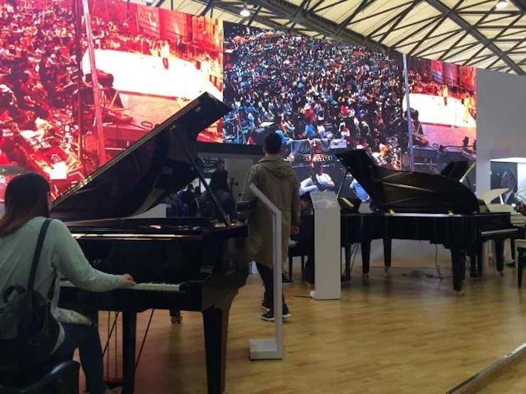 聚焦乐展|2017中国（上海）国际乐器展览会圆满落幕，雅马哈钢琴大放异彩