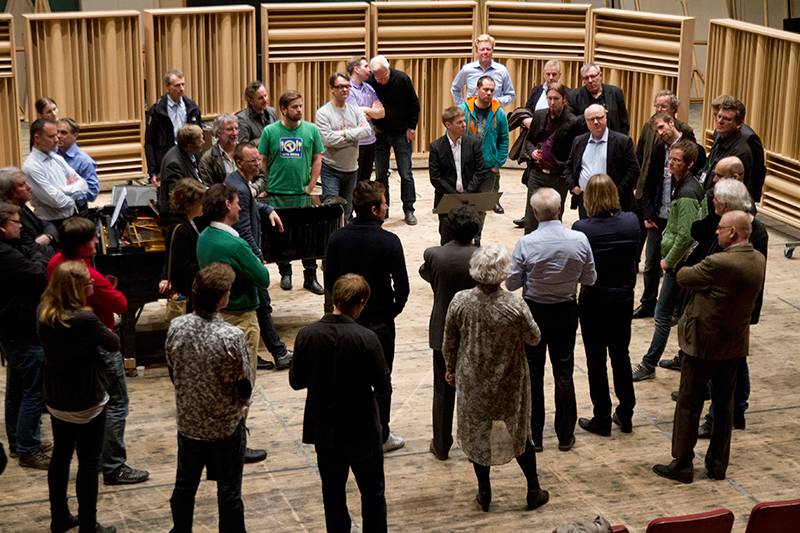 斯德哥尔摩皇家歌剧院 Gäddviken 排练厅——雅马哈欧洲 AFC3 固定安装项目举办现场演示会