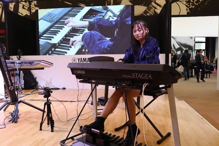 雅马哈盛大亮相Music China 2018,呈现世界级乐器展体验