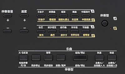 电钢琴KBP-2100图片