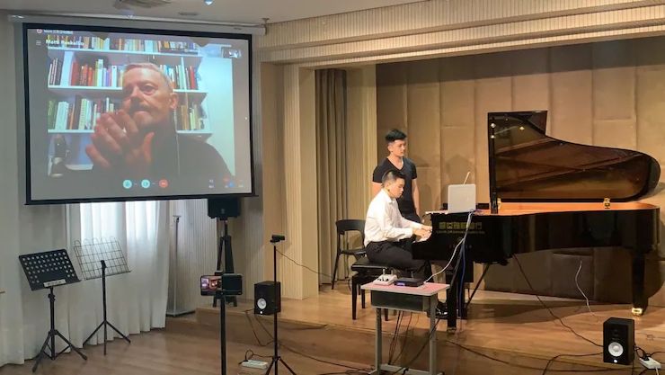 雅马哈助力2021北京国际音乐大师班艺术节举办马蒂·雷卡里奥教授远程大师课！