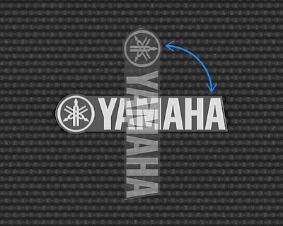 Yamaha VKE Series: Rotatable logo