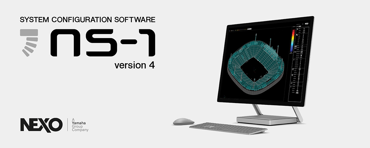 NEXO公司更新NS-1系统软件以集成雅马哈扬声器系统和AFC Design Assistant