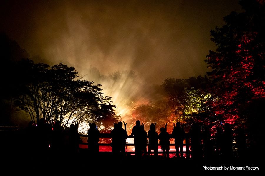 案例｜雅马哈为壮观的Kamuy Lumina魔法夜行旅游项目提供配乐设备