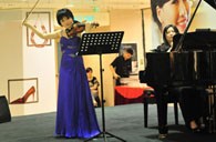 大上海时代广场举办王之炅小提琴音乐会 雅马哈钢琴赞助 