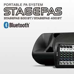 雅马哈发布两款新型号便携式扩声系统产品——STAGEPAS 400BT 以及 600BT