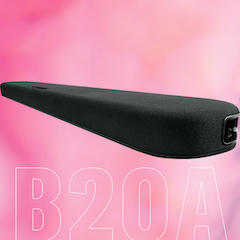 新款上市| 雅马哈回音壁SR-B20A全新上市，3D环绕，清透音质