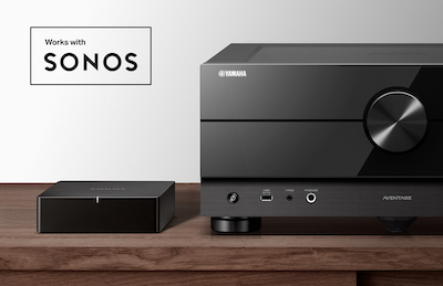 部分雅马哈AVENTAGE系列功放通过Works with Sonos认证
