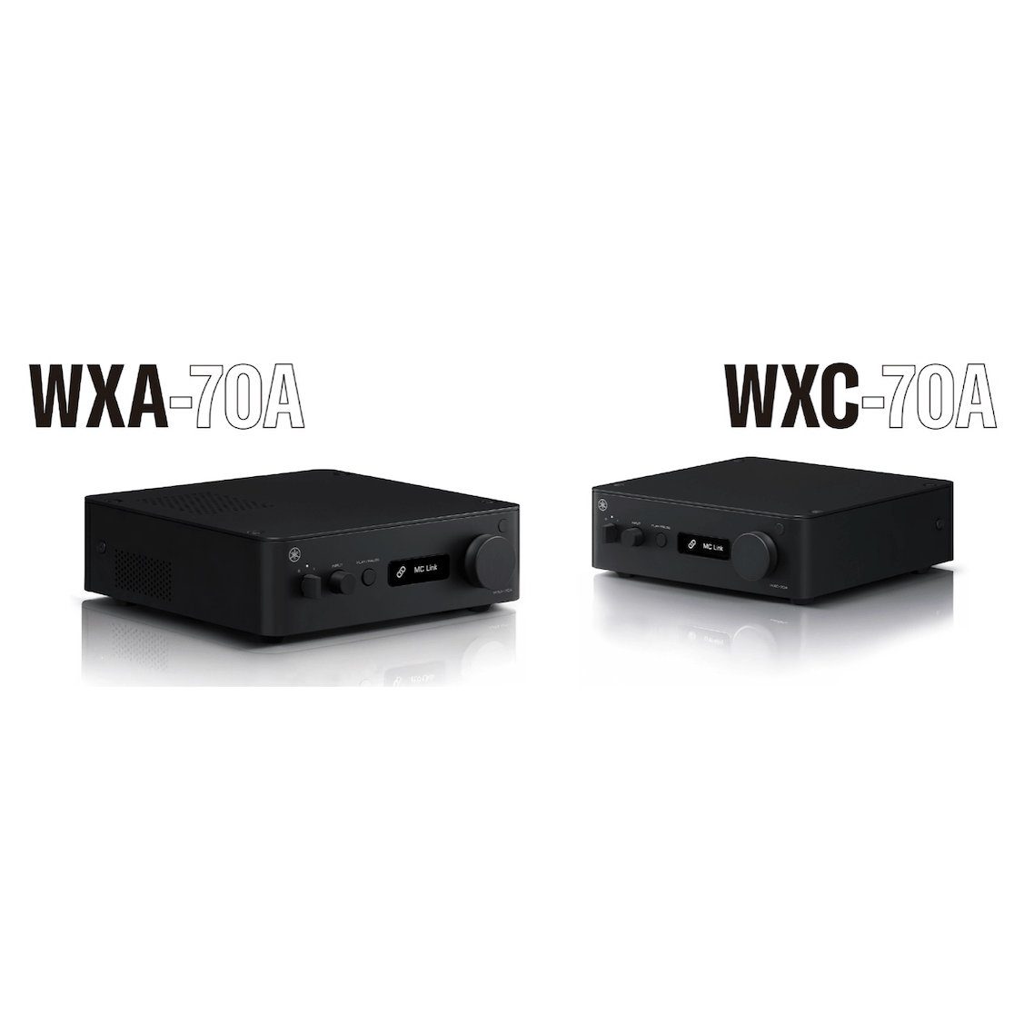 新款上市|WXA-70A 流媒体放大器与 WXC-70A 流媒体前置放大器登场——精巧机身，呈现雅马哈高保真性能