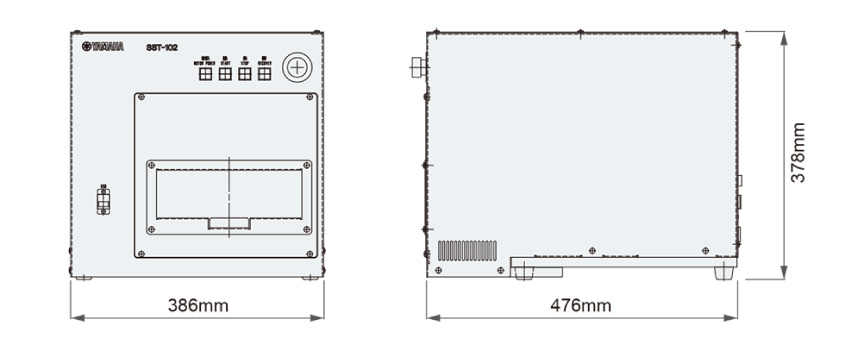 ［Image］外形尺寸 SST-102